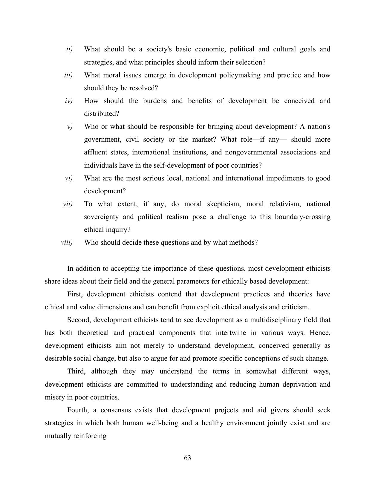BBM Development Studies Module — page 67 of 76